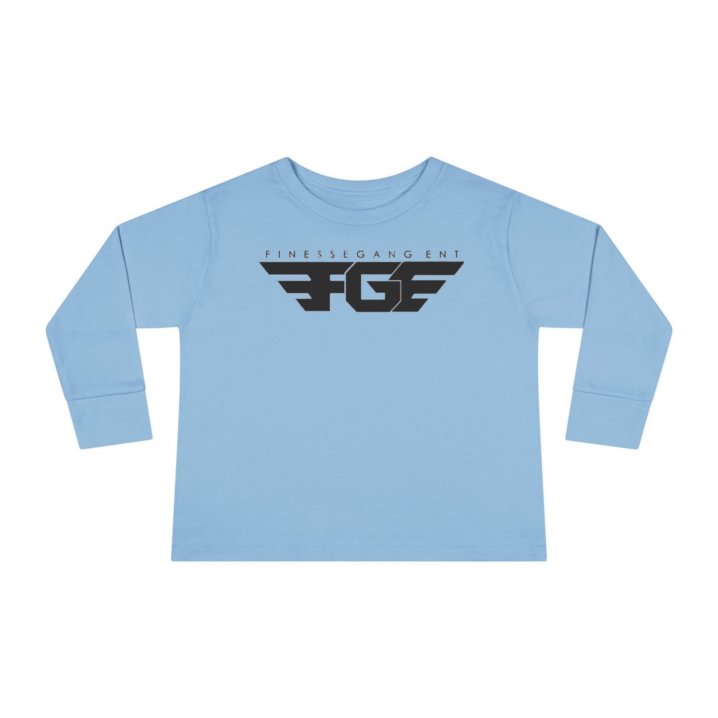 Toddler FGE Long Sleeve Tee - Stylish Wings Design for Little Flyers