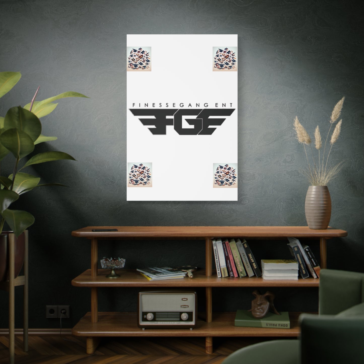 Finesse Gang Canvas Art, Urban Wall Decor, Music Room Decoration, Hip-Hop Home Accent, Unique Gift Idea, Modern Art Print
