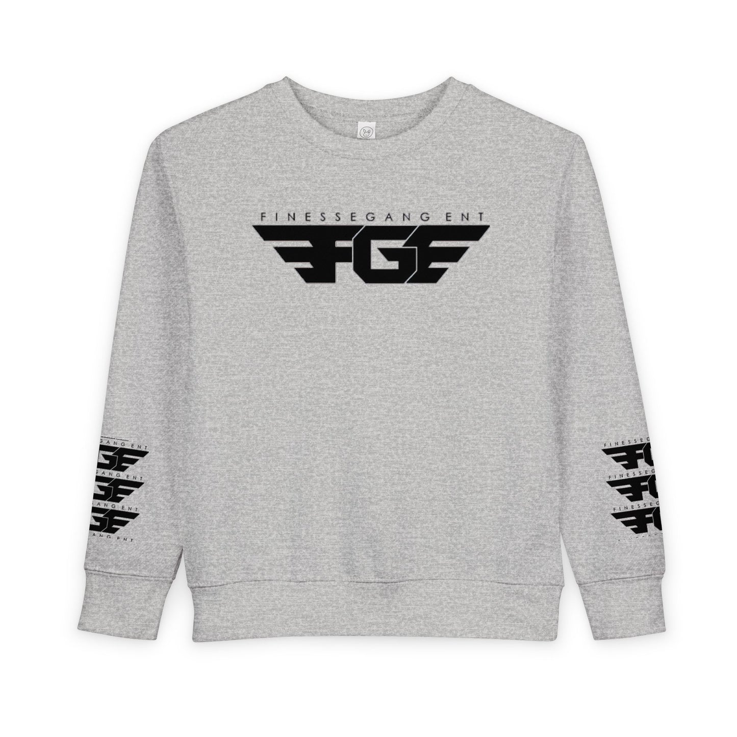 Trendy FGE Toddler Sweatshirt with Graphic Design