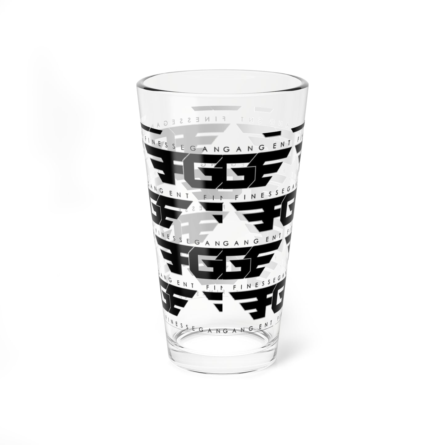 Stylish FGE Mixing Glass - 16oz, Barware, Cocktail Glass, Home Bar, Gift for Mixologists, Unique Drinkware, Party Essentials