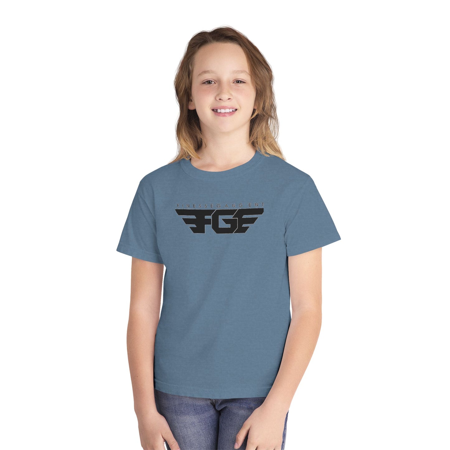FGE Youth Tee — FinesseGang FG Logo Graphic Shirt
