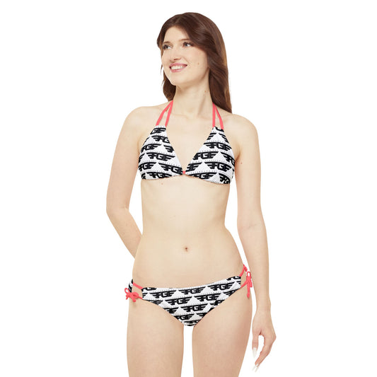 Stylish FGE Strappy Bikini Set, Swimwear, Beachwear, Summer Essentials, Pool Party, Vacation Ready