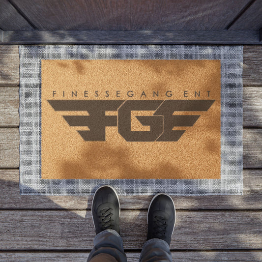Stylish Custom Doormat | Finesse Gang Welcome Mat, Personalized Entrance Rug, Home Decor Gift, Unique Housewarming Present, Modern Outdoor
