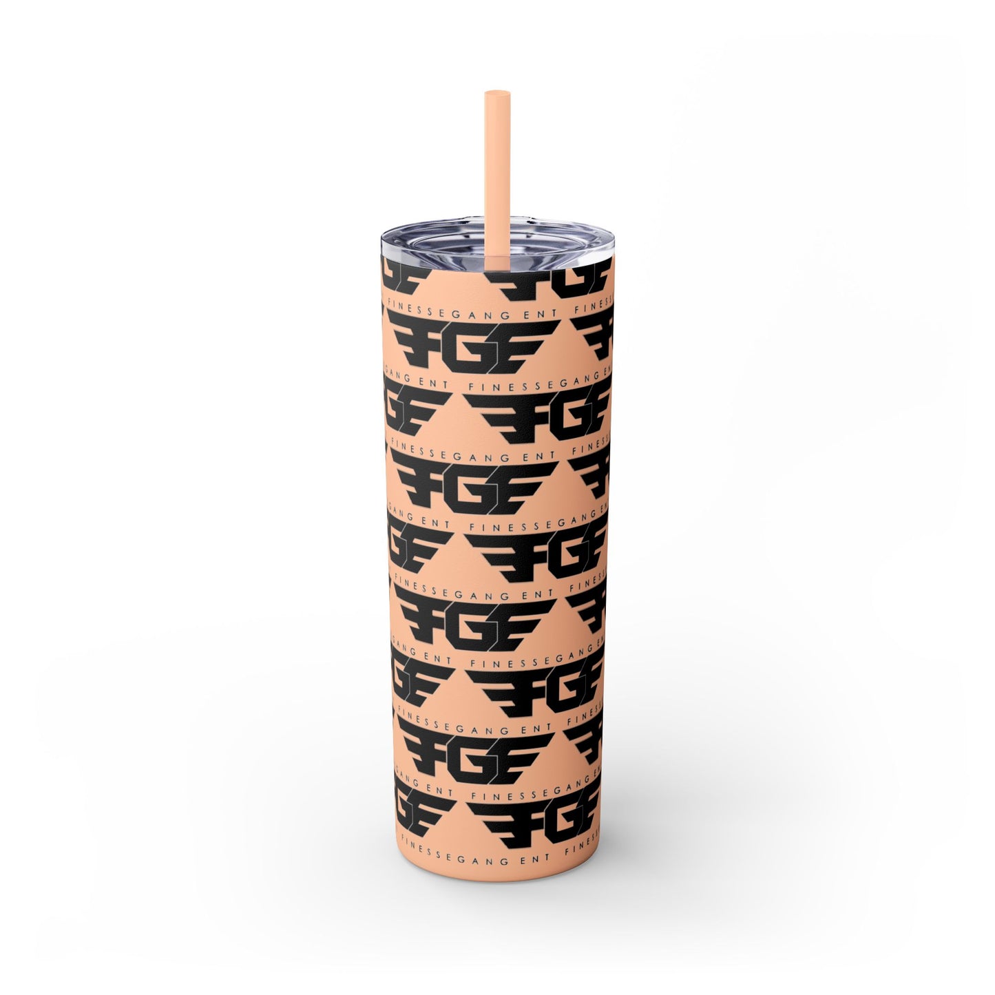 Stylish FGE Skinny Tumbler with Straw, 20oz - Perfect for Adventurers, Great Gift for Coffee Lovers, Modern Drinkware for Home, On-the-Go [...]
