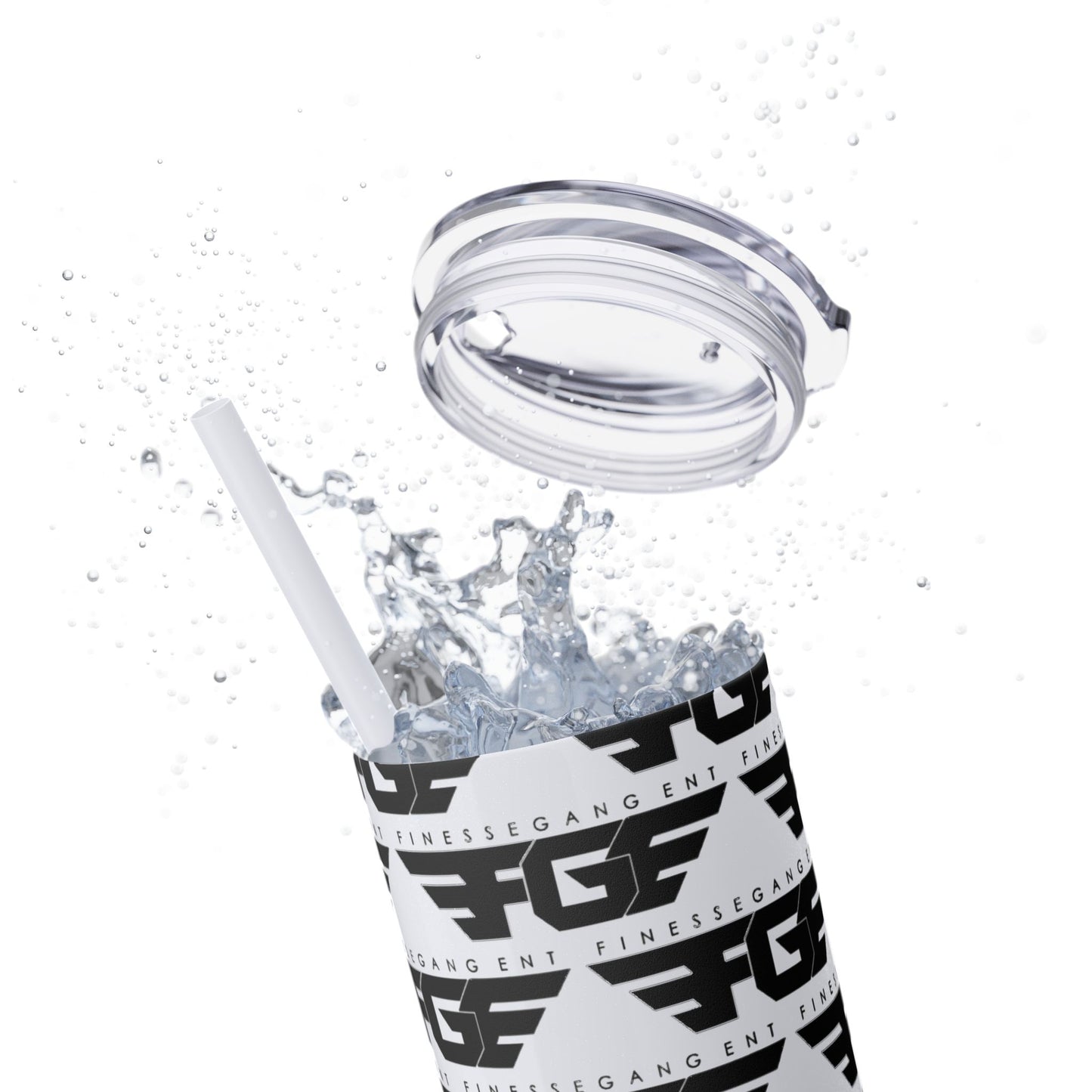 Stylish FGE Skinny Tumbler with Straw, 20oz - Perfect for Adventurers, Great Gift for Coffee Lovers, Modern Drinkware for Home, On-the-Go [...]