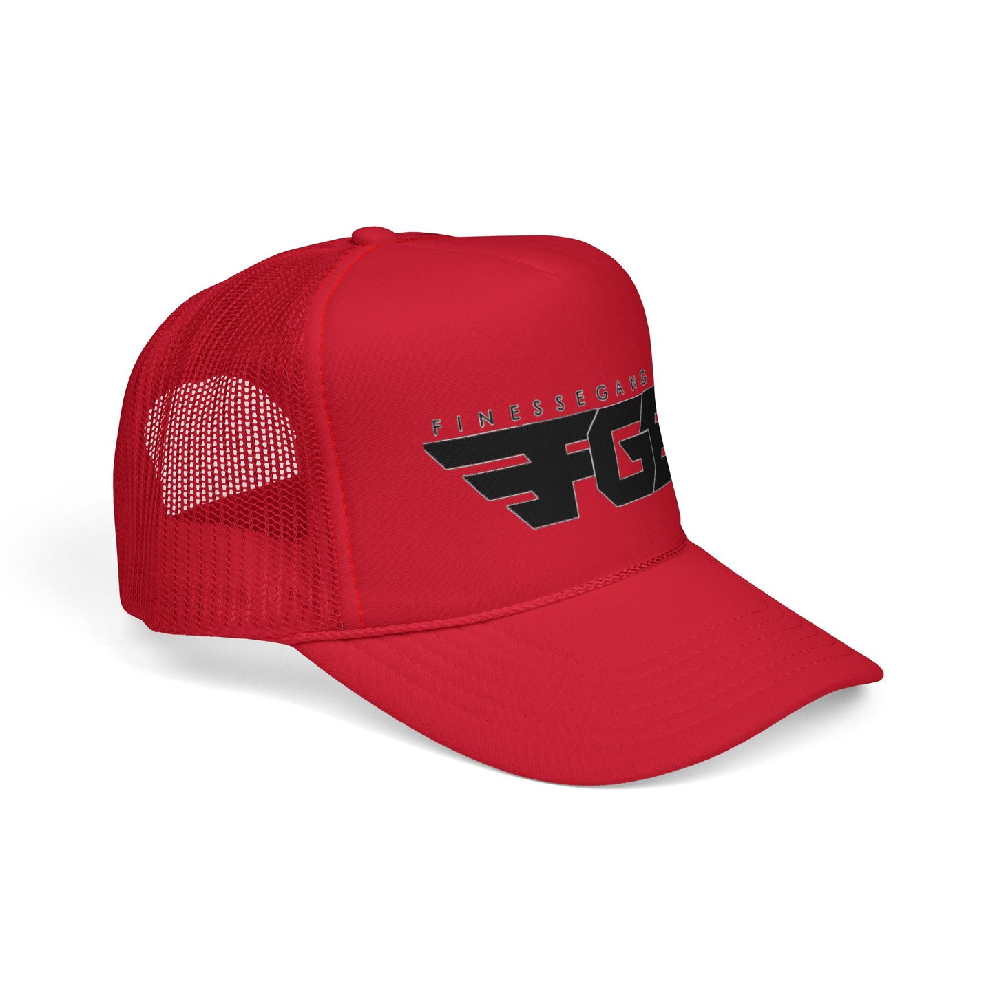 FGE Trucker Cap — FGF Retro Wing Logo (FitnessGang Ent)