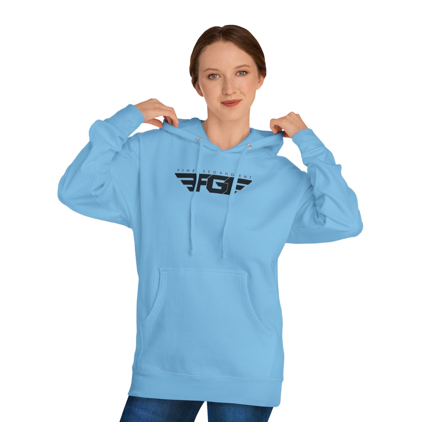 FGE Stylish Unisex Hooded Sweatshirt with Bold Graphic Design