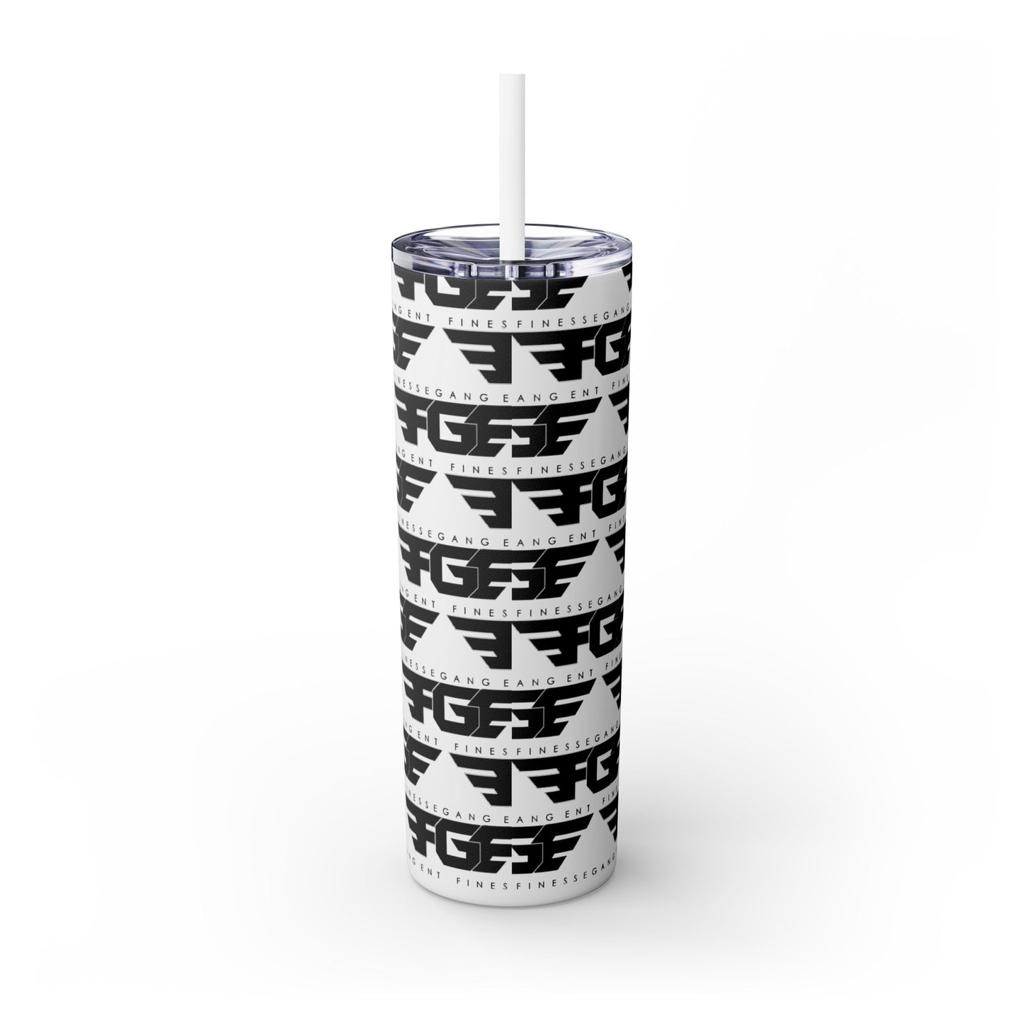 Stylish FGE Skinny Tumbler with Straw, 20oz - Perfect for Adventurers, Great Gift for Coffee Lovers, Modern Drinkware for Home, On-the-Go [...]