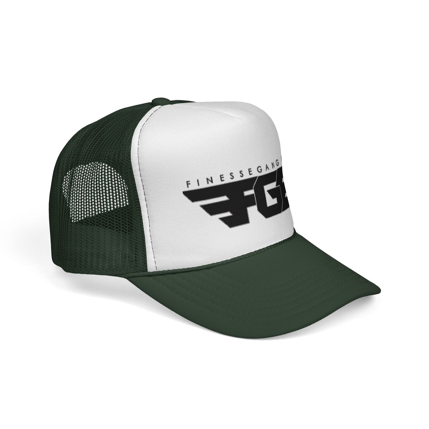 FGE Trucker Cap — FGF Retro Wing Logo (FitnessGang Ent)