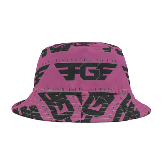Pink Finesse Gang Bucket Hat - Trendy Summer Accessory, Beach Hat, Festival Gear, Gift for Fashion Lovers, Outdoor Headwear