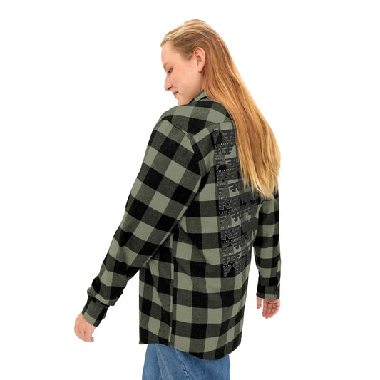 Cozy FGE Unisex Flannel Shirt for Fall Adventures, Casual Outing, Outdoor Gifting, Halloween Gatherings