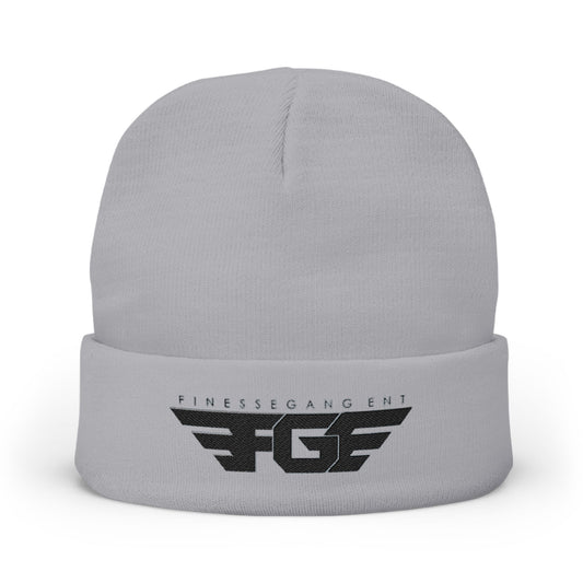 Stylish FGE Embroidered Knit Beanie for All Seasons, Cozy Winter Accessory, Perfect Gift for Him or Her, Streetwear, Fashion Beanie, Casual Hat