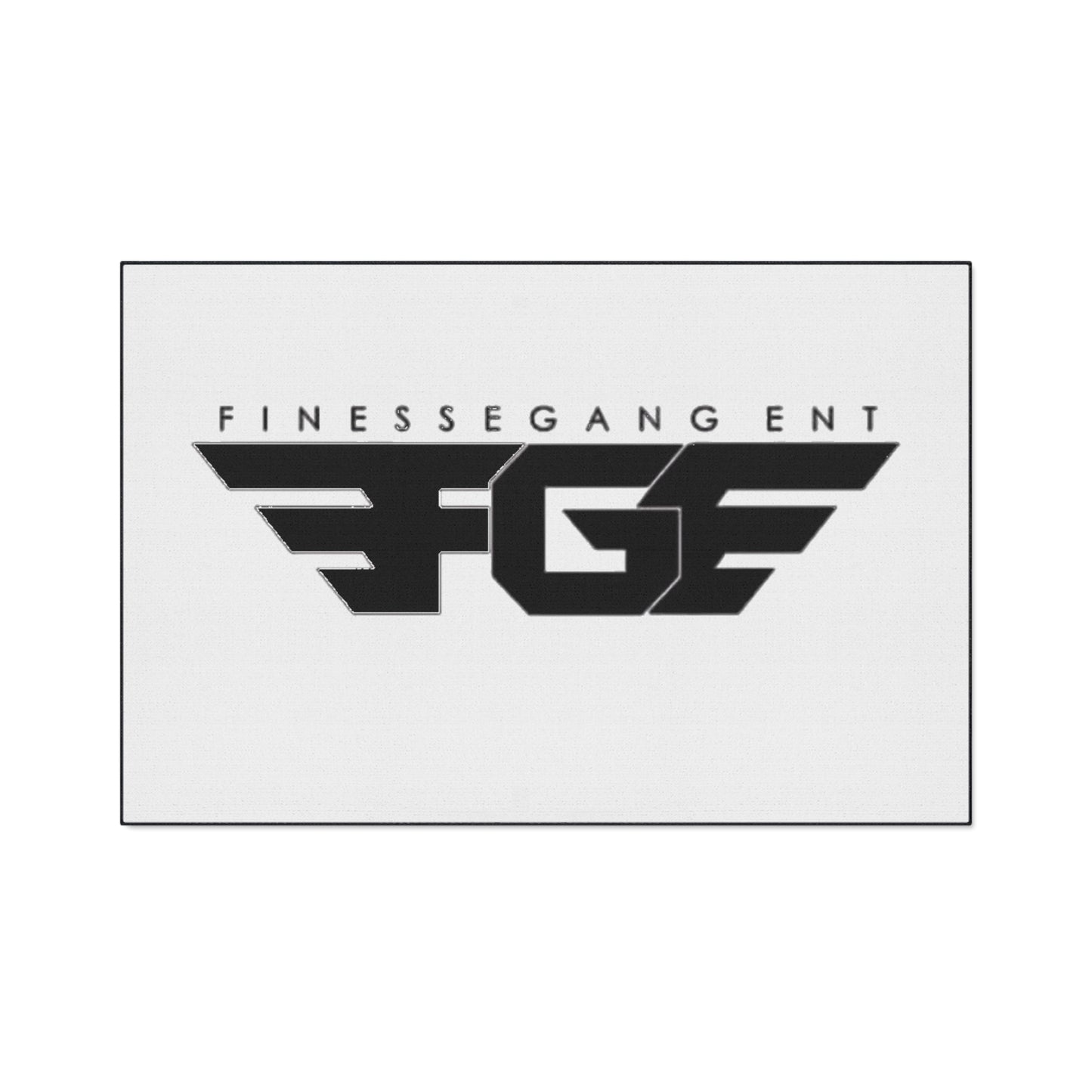 Heavy Duty FGE Floor Mat with Finesse Gang Logo - Durable Entryway Rug, Custom Doormat for Home or Office, Easy to Clean, Stylish Decor, [...]