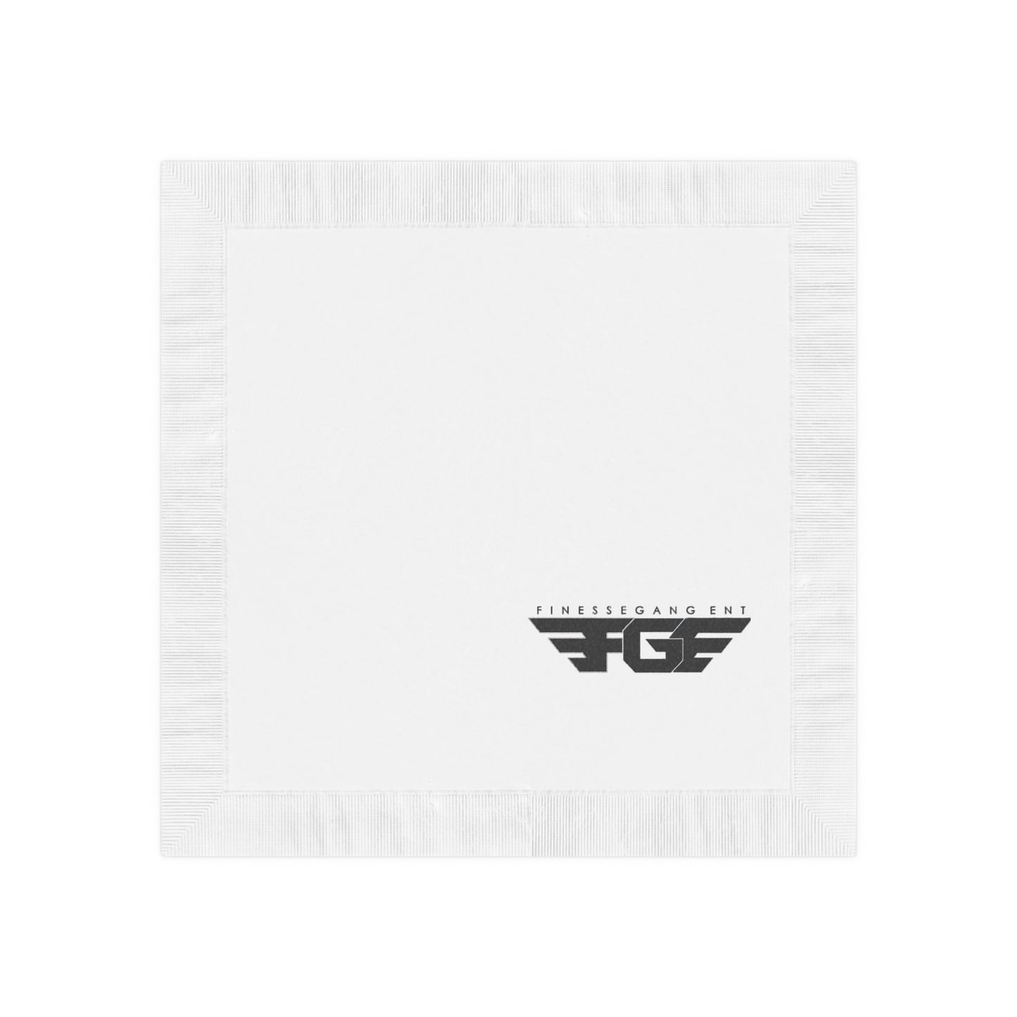 Custom FGE Logo Coined Napkins for Celebrations