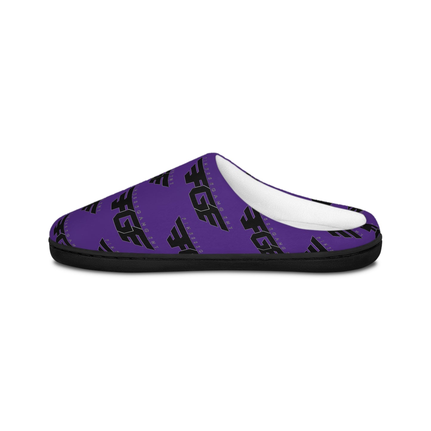 Purple FGE Indoor Slippers — Women’s Cozy Logo Slip-Ons