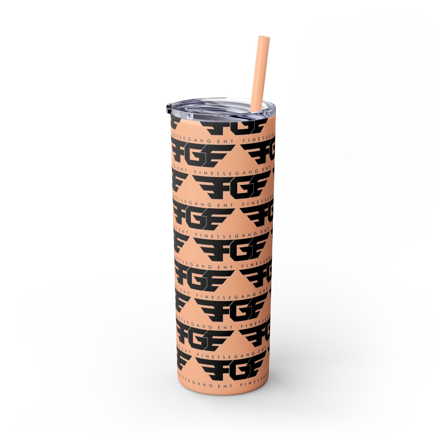 Stylish FGE Skinny Tumbler with Straw, 20oz - Perfect for Adventurers, Great Gift for Coffee Lovers, Modern Drinkware for Home, On-the-Go [...]
