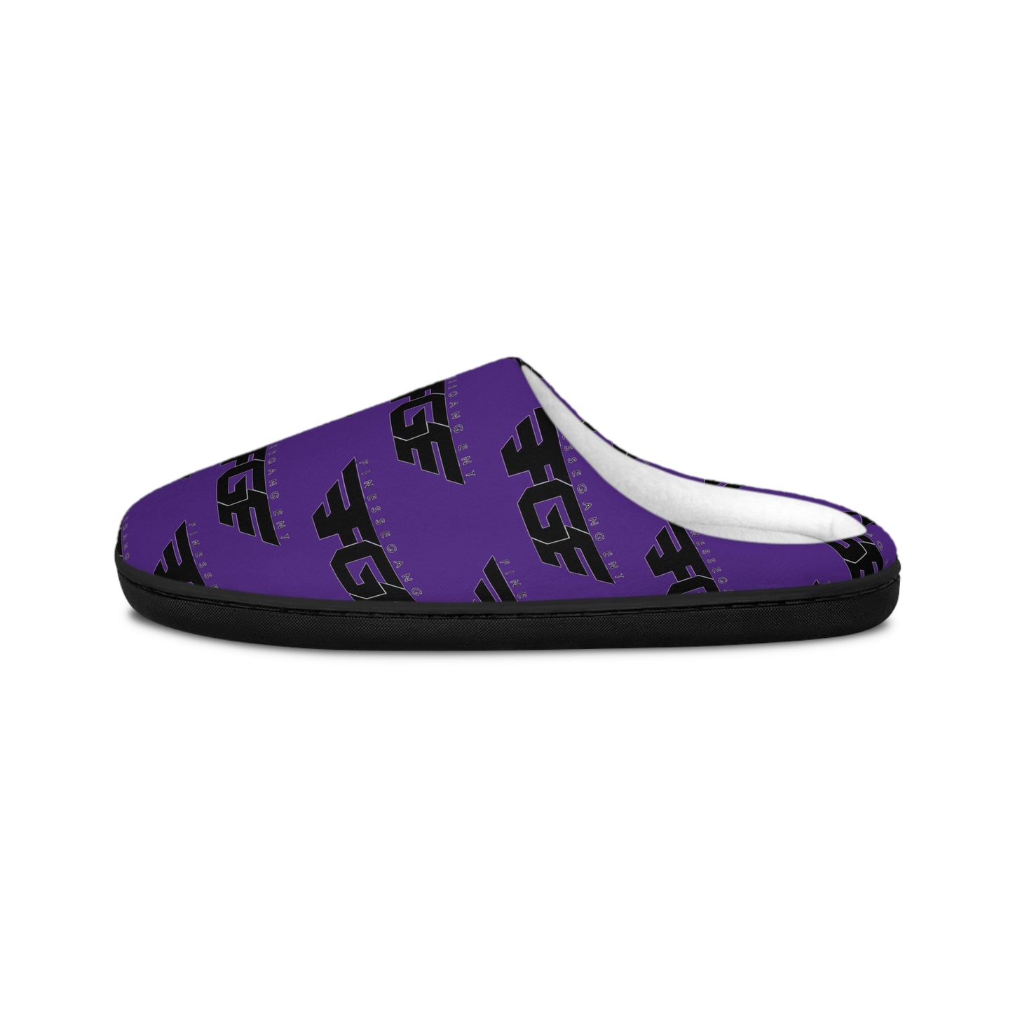 Purple FGE Indoor Slippers — Women’s Cozy Logo Slip-Ons