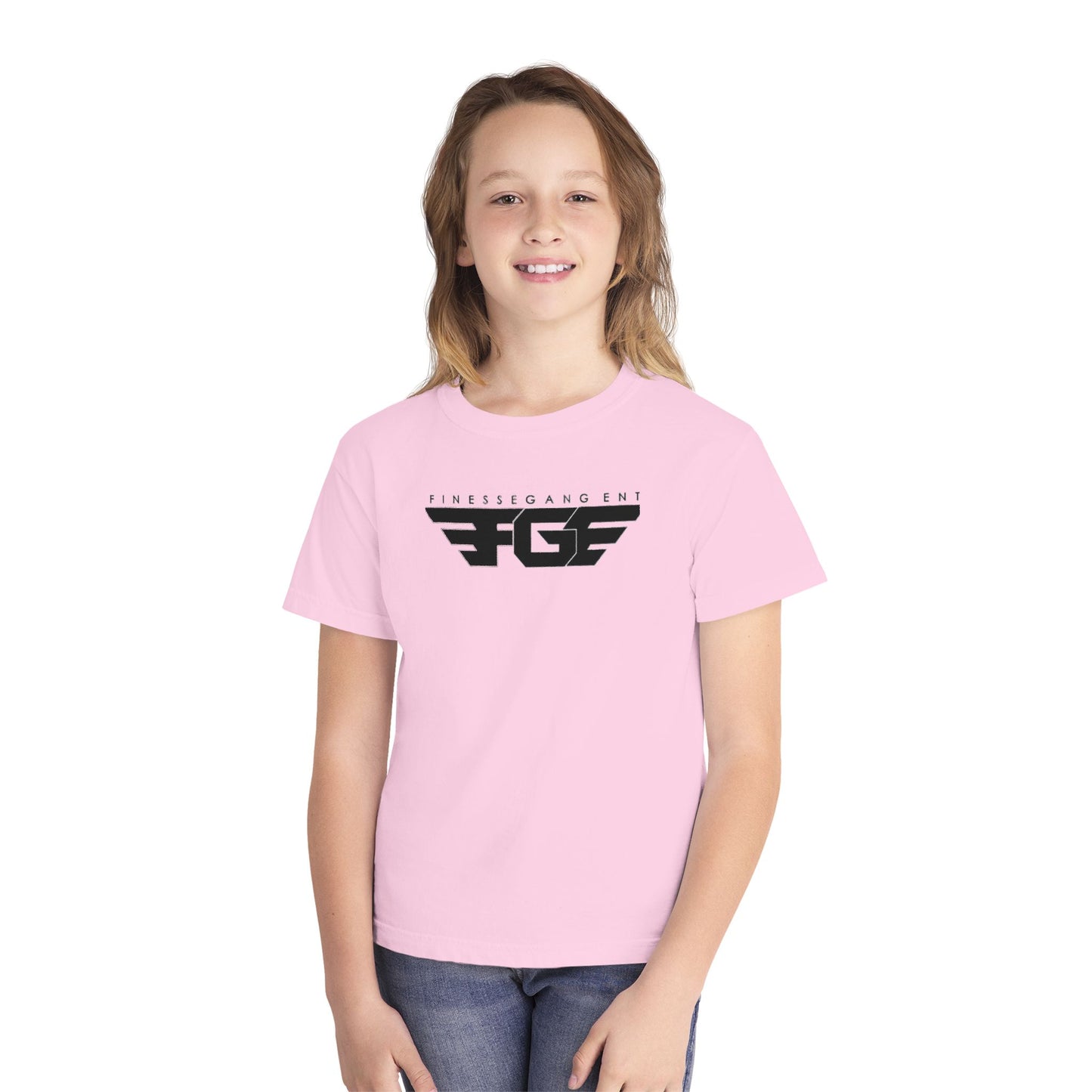 FGE Youth Tee — FinesseGang FG Logo Graphic Shirt