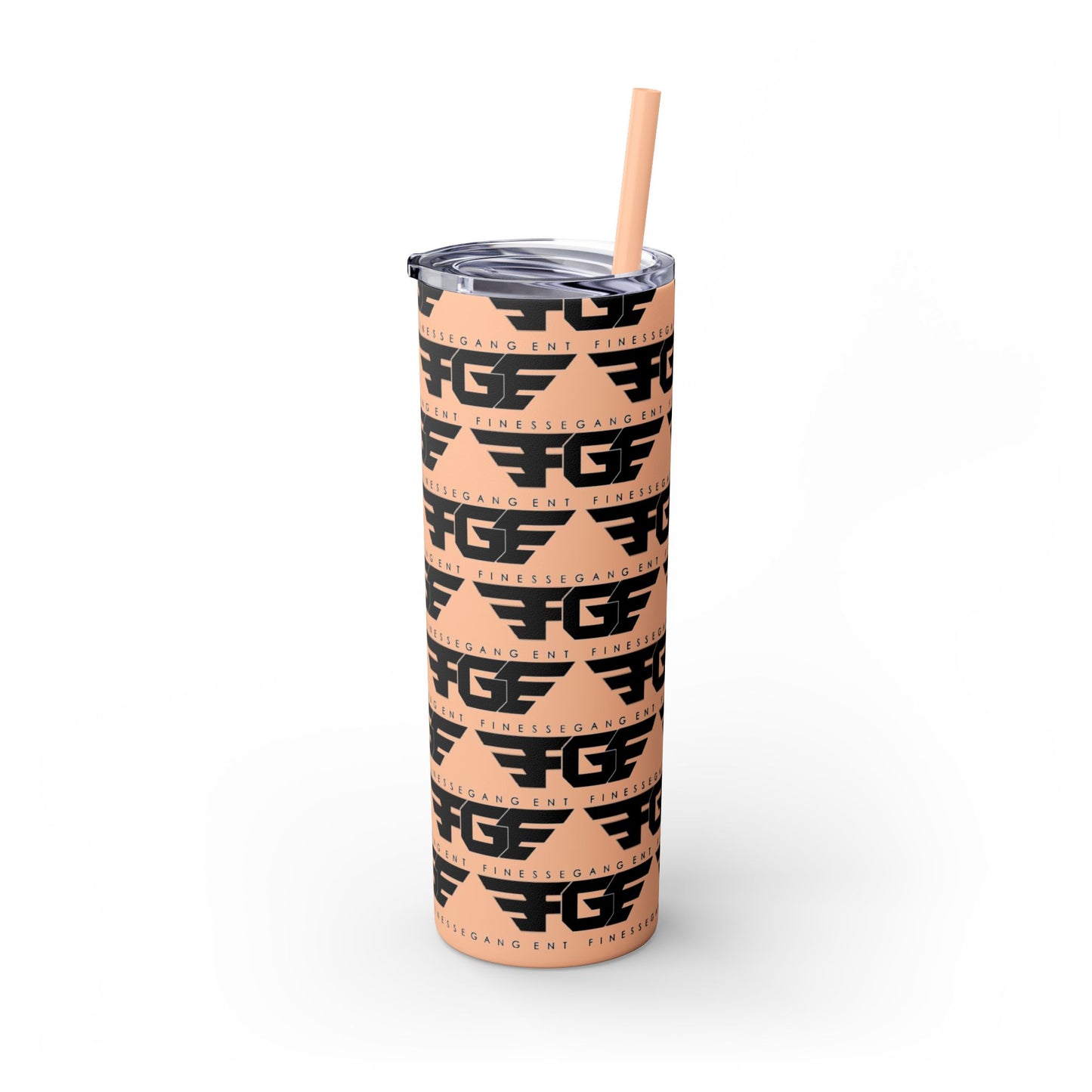 Stylish FGE Skinny Tumbler with Straw, 20oz - Perfect for Adventurers, Great Gift for Coffee Lovers, Modern Drinkware for Home, On-the-Go [...]