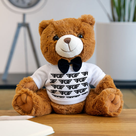 Adorable NESSY POOH Teddy Bear, Cute Gift for Kids, Plush Toy with T-Shirt, Birthday Gift, Cuddly Companion