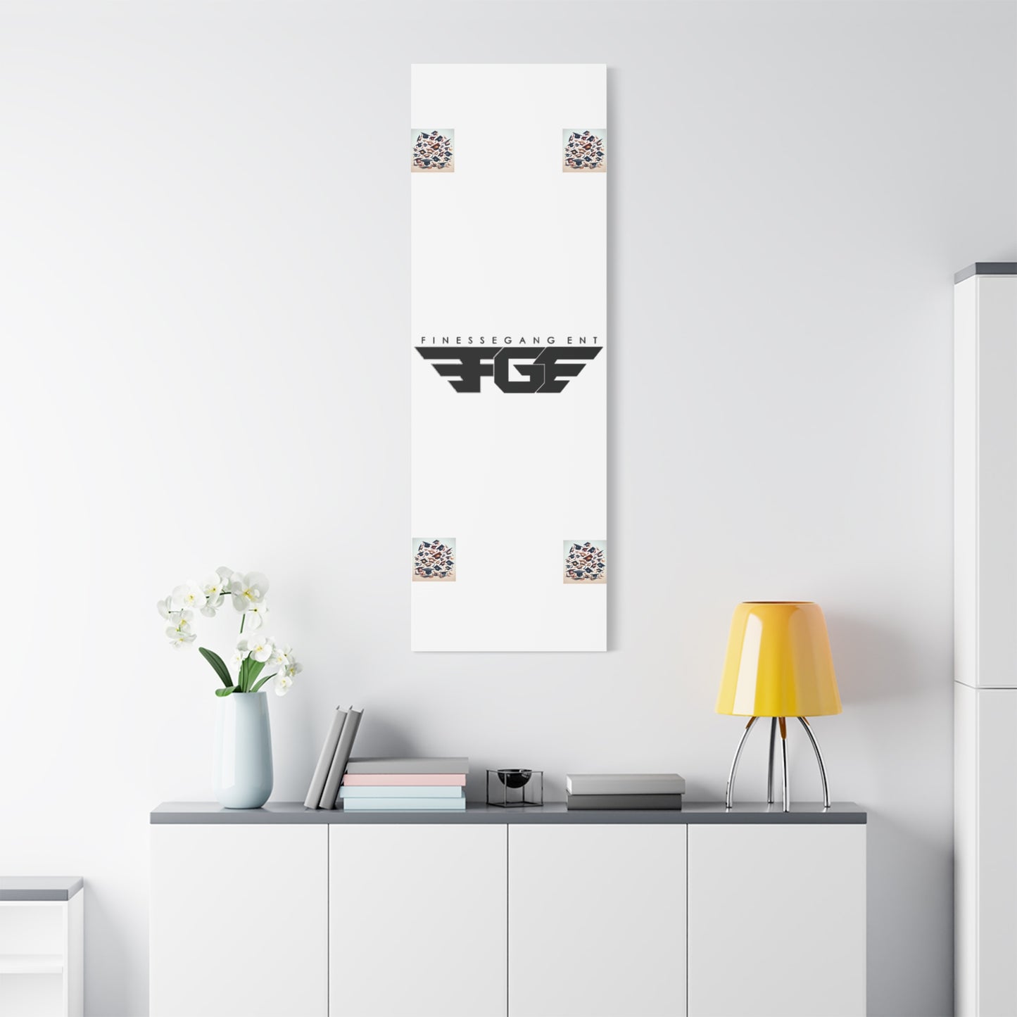 Finesse Gang Canvas Art, Urban Wall Decor, Music Room Decoration, Hip-Hop Home Accent, Unique Gift Idea, Modern Art Print