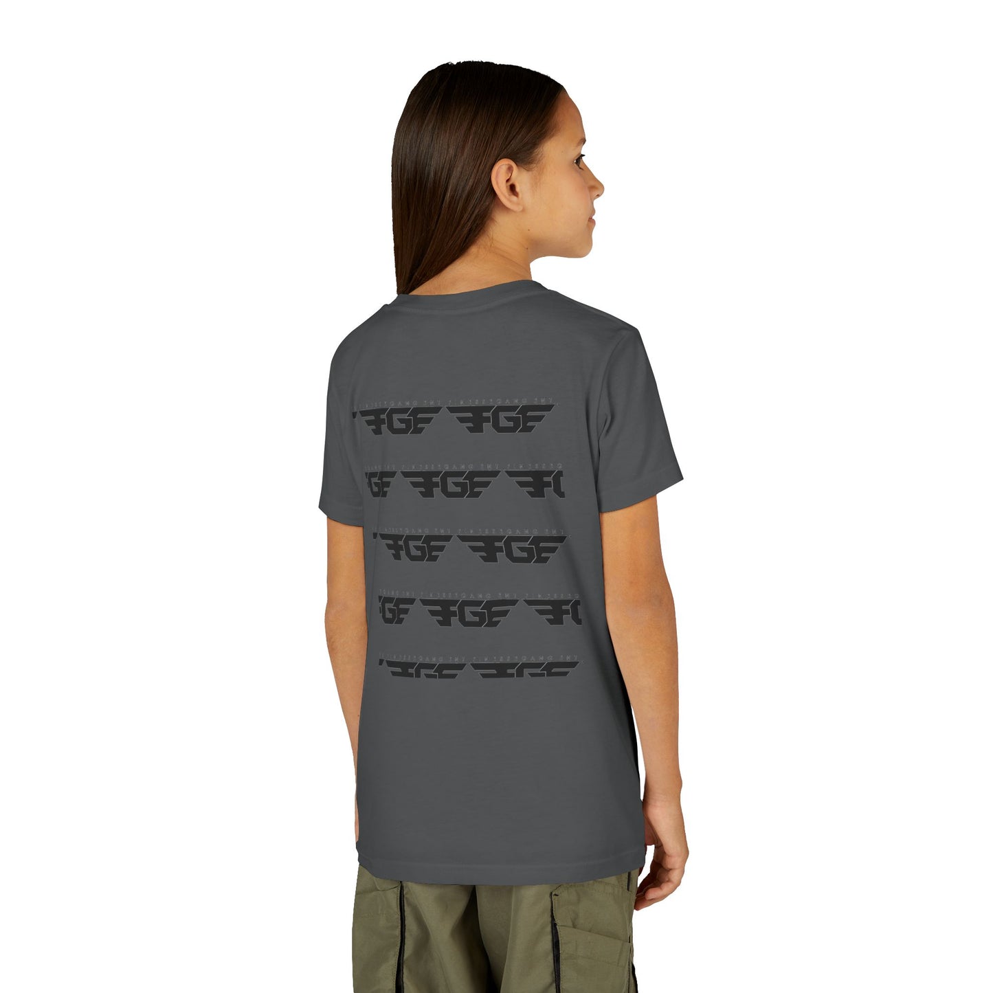 FGE Youth Tee — FitnessGang FGF Logo Graphic Tee