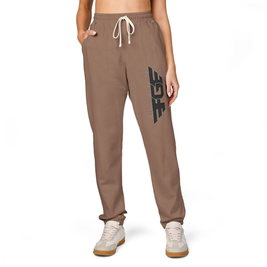 FGE Graphic Sweatpants — Fleece Joggers with Vertical Side Print