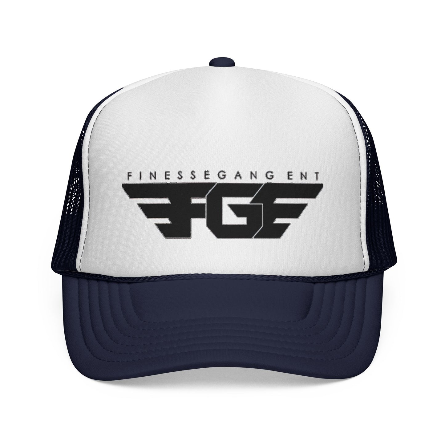 FGE Trucker Cap — FGF Retro Wing Logo (FitnessGang Ent)