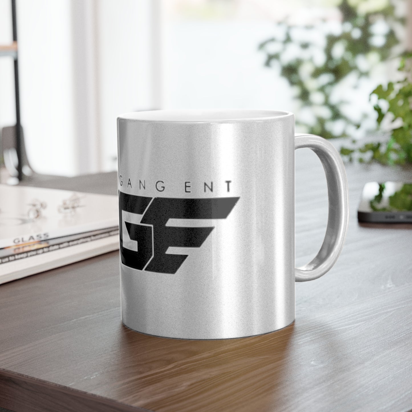 Metallic FGE Mug - Stylish Silver/Gold Drinkware for Trendsetters, Unique Gift for Coffee Lovers, Ideal for Home & Office, Perfect for [...]