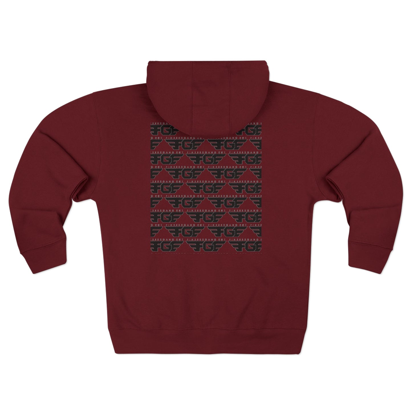 FGE Stylish Zip Hoodie for Fitness Enthusiasts, Casual Wear, Gym Apparel, Gift for Athletes, Trendy Outerwear