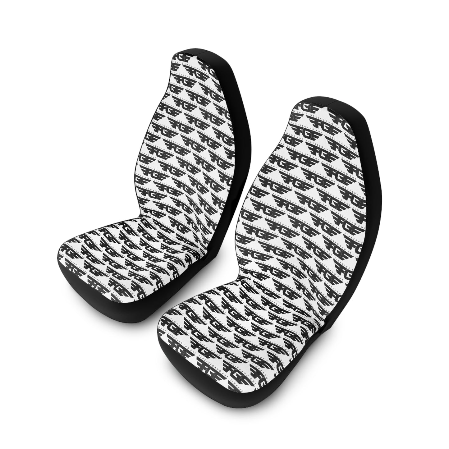 Stylish FGE Polyester Car Seat Covers - Modern Black and White Design, Car Accessories, Auto Interior Decor, Perfect for Road Trips, Gifts [...]